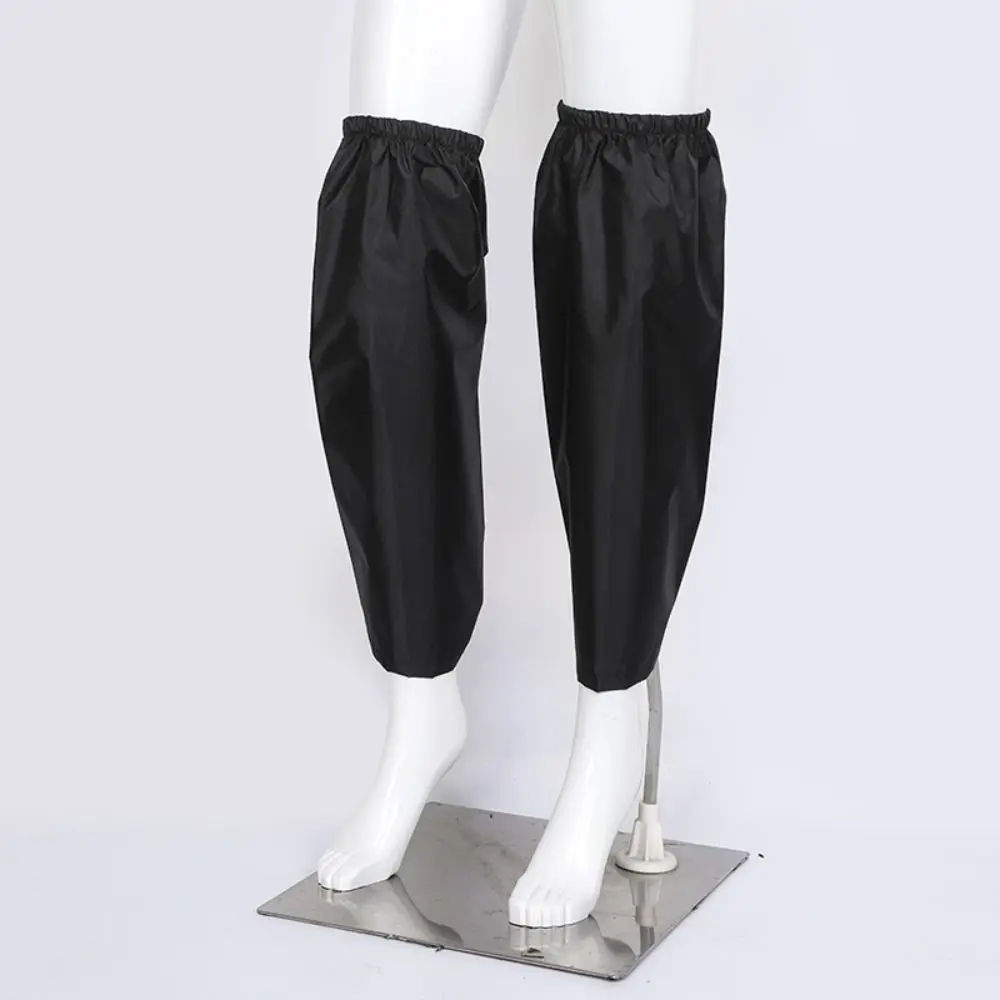 Obrázek 5: Vodotěsný déšť noha gaiters stain-proof větruodolná kalhotová noha zakrýt dust-proof elastická pás half-length nohama ochrana zemědělský