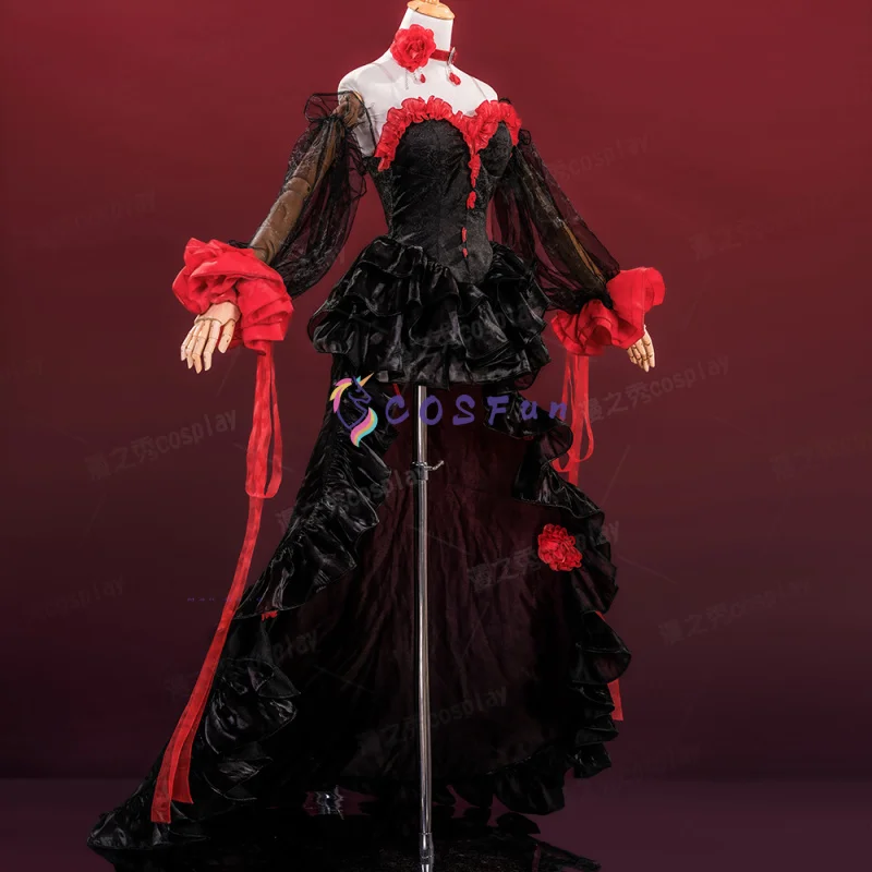 

Game Path to Nowhere Coquelic Cosplay Costume Halloween Women Fantasy Uniform Dress Props Hat Accessories Set COSFun