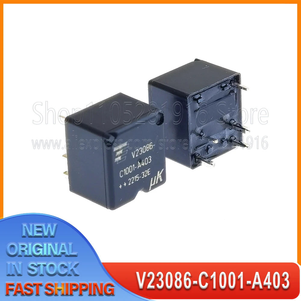 

2~50PCS/LOT V23086-C1001-A403 V23086 C1001 A403 V23086C1001A403 12V 5-pin 30A 100% New Spot stock