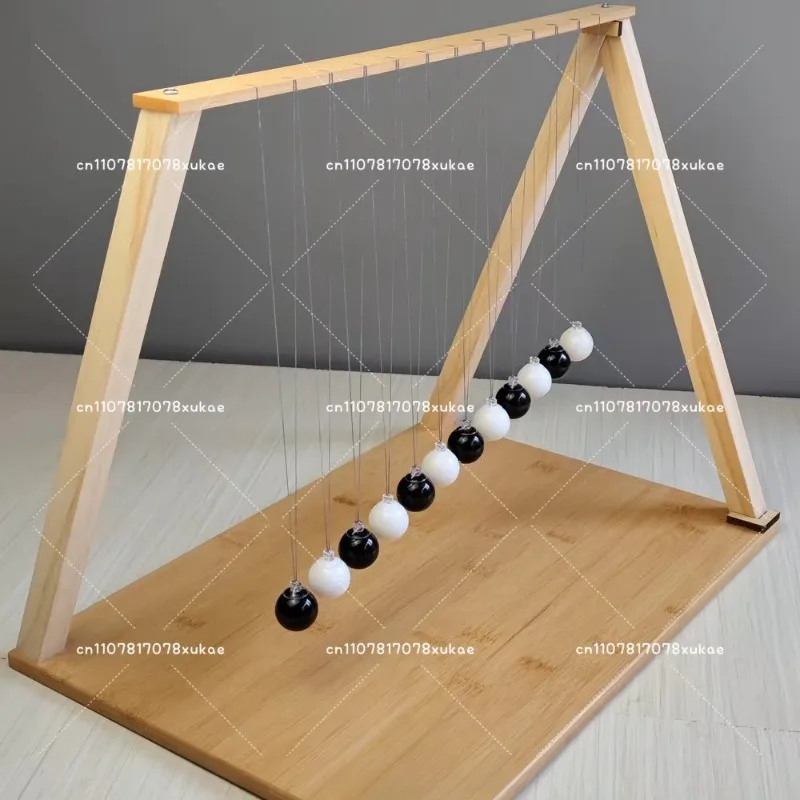 Serpentine Pendulum Simple Pendulum Wave Experiment Newton Pendulum Teaching Aids 12 Balls Physics Science Children's Toys Gift