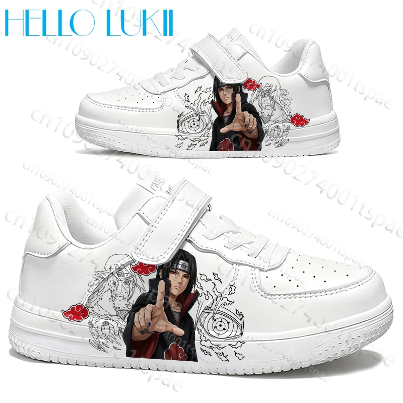 

2026 Naruto Boys Girls Youth Student Kids Casual Shoes Popular Fashion 3D Print Comfortable Womens Sneakers Gift