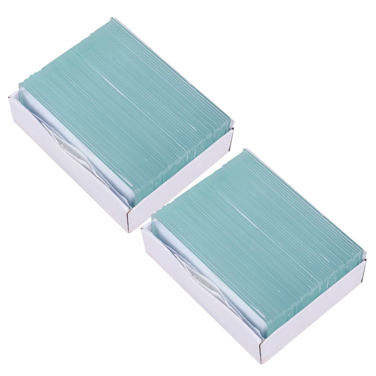 

100 Pieces Microscope Blank Glass Slides Optical Grade Specimens Biological Science Education Tools for Research Chemistry