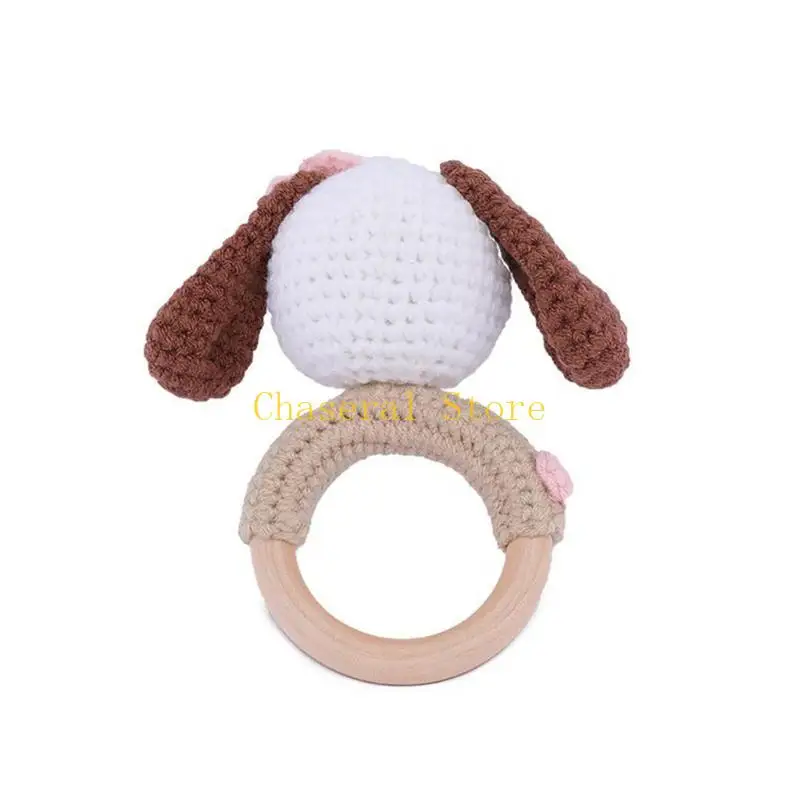 E7ce Baby Rattles crochet Đồ chơi rầm