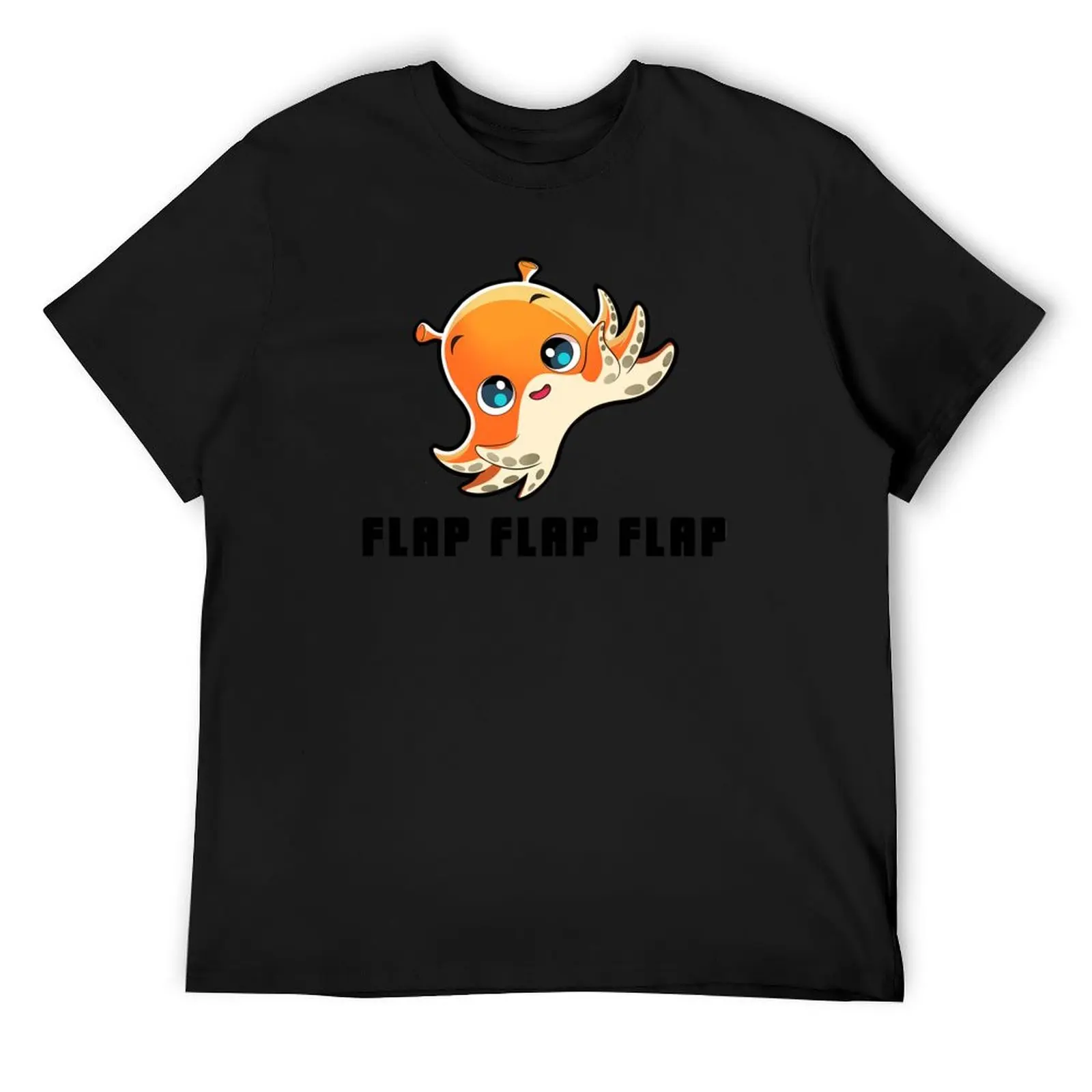 Flap Flap Flap T-Shirt anime boys whites vintage anime shirt plus size tops compression shirt men