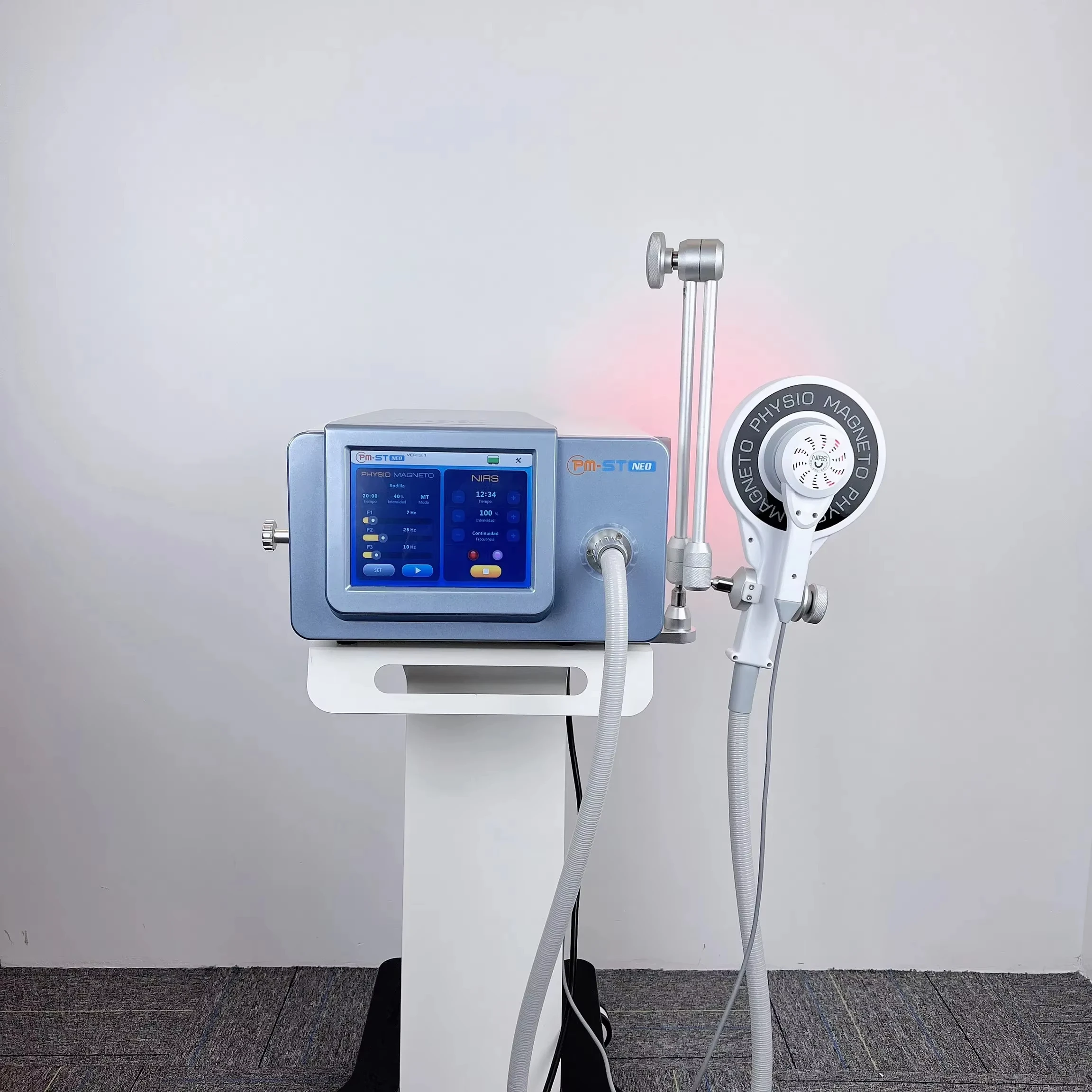 Neswst Physio Magneto Pmst Neo Extracorporeal Magnetic Transduction Pulse Electromagnetic Field Therapy Machine