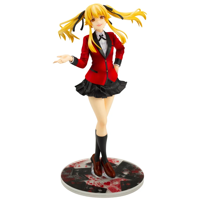 

Kakegurui - Compulsive Gambler Saotome meari Original genuine PVC Action Anime Figure Model Toys Figure Collection Doll Gift