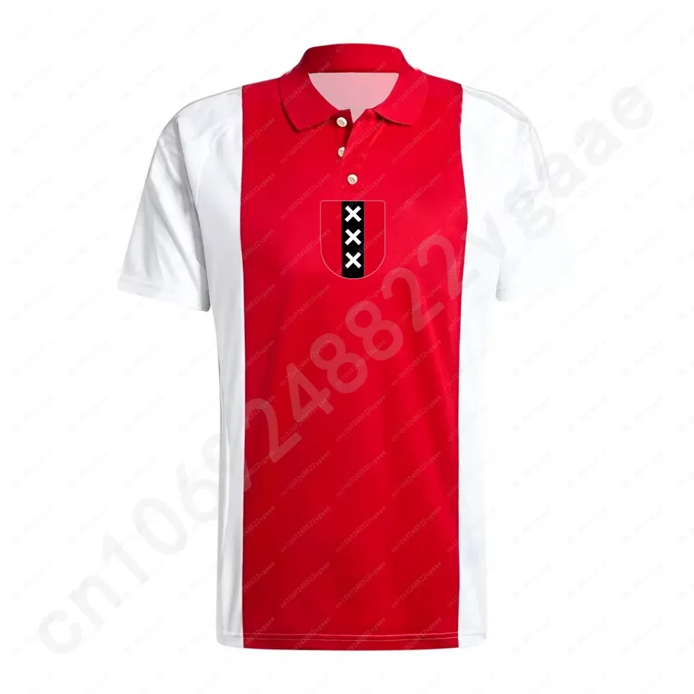 

Motorcycle T-Shirt125th Anniversary Special Commemorative Football Jersey Children's Football Adult T-Shirt Match Suit Ajax Boys