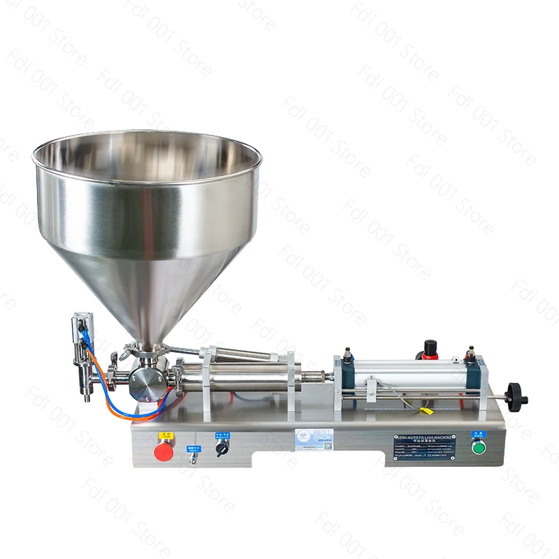 Automatic Liquid Filling Machine for Small Quantities, Pneumatic Cosmetic, Ketchup, Mayonnaise, Honey, and Edible Oil Filling