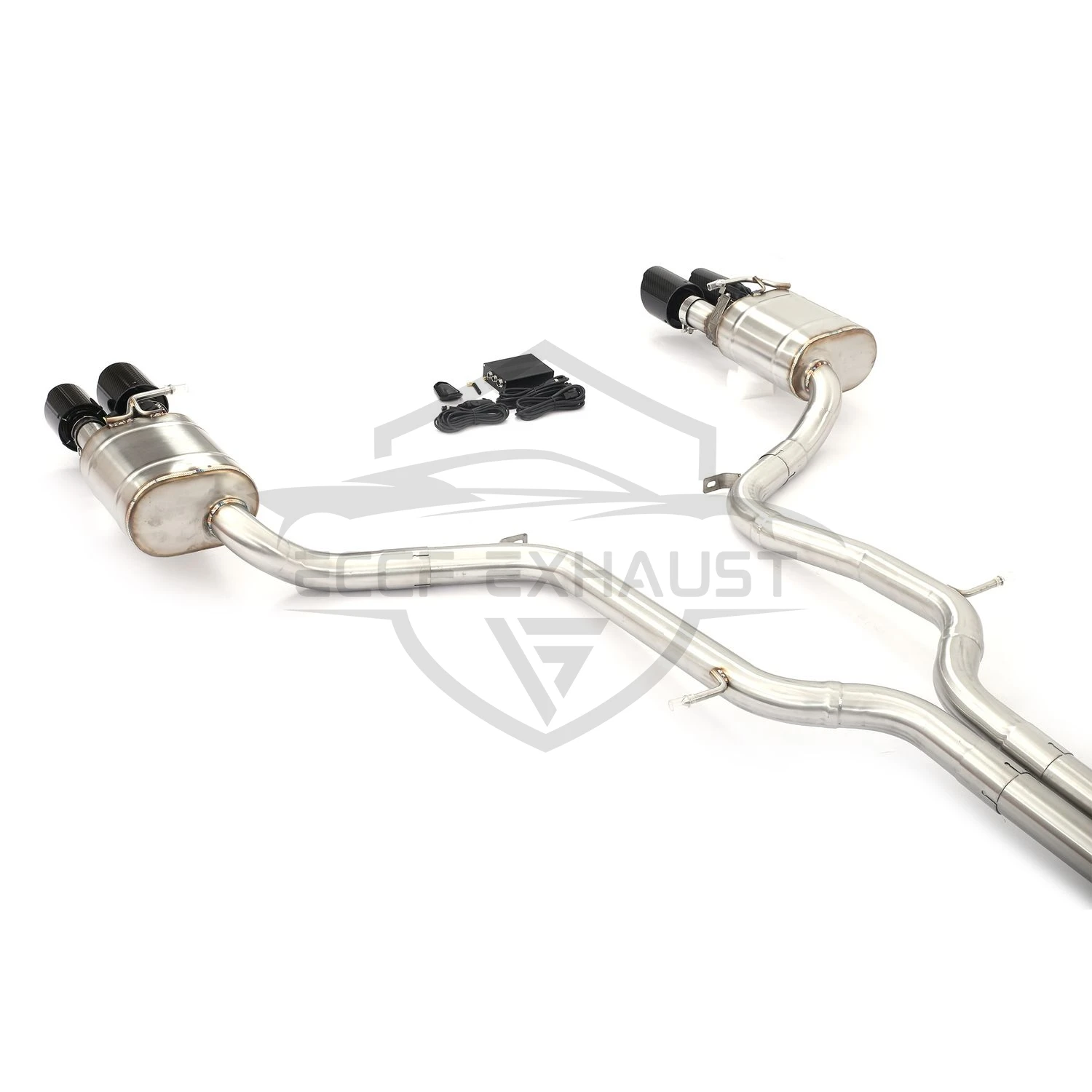 

ECCF For Porsche Panamera Turbo 970 4.8T T304 Stainless Steel Exhaust Aggressive Sound Plug and Play Performance Upgrade