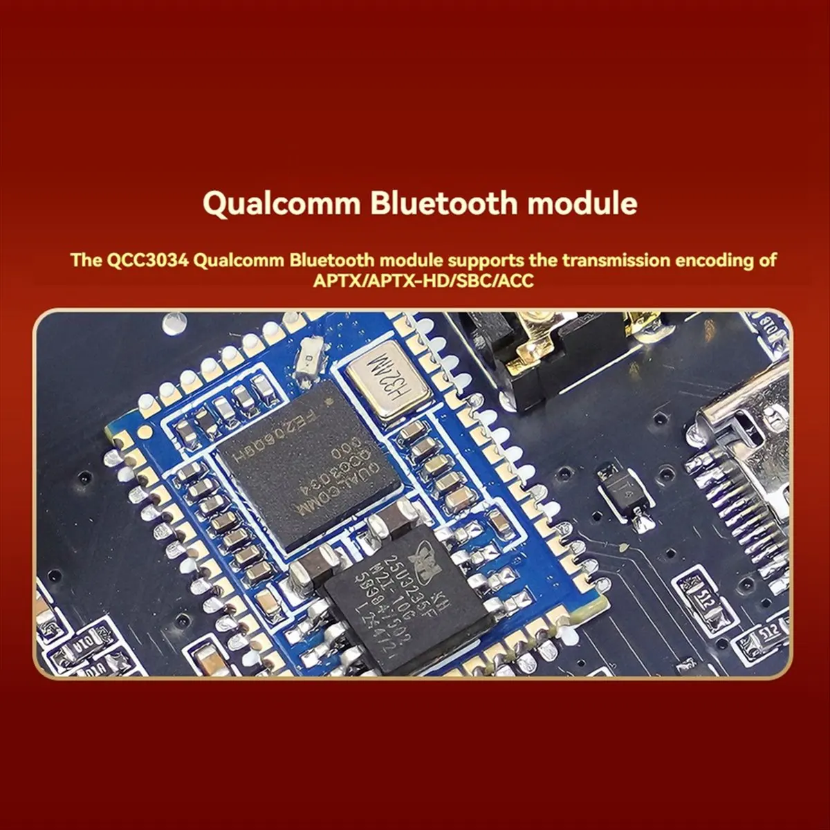 

【BAAQ】 XY-Q100H Digital Power Amplifier Board 2.1 Channel 50Wx2+100W Subwoofer Bluetooth Amplifier Module with Shielded Wire