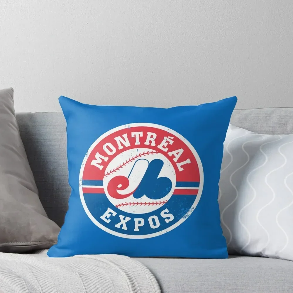 Vintage Montreal Expos Shirt Throw Pillow christmas pillow case christmas decorations 2025 pillow