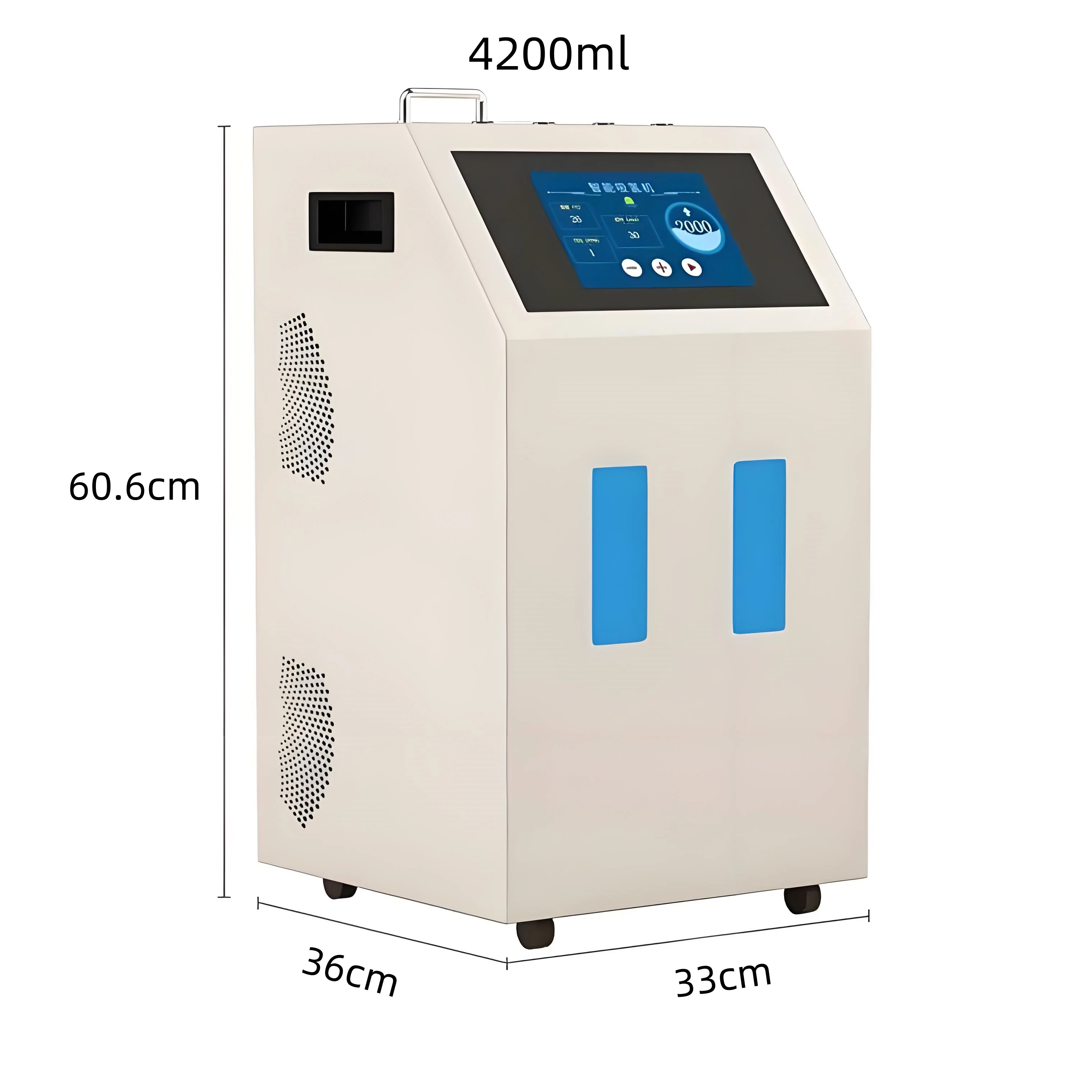 4200ml/Min Hydrogen Generator Hydrogen Machine Multifunctional Hydrogen Inhalation Machine