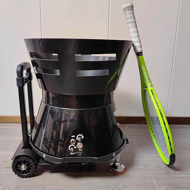 Tennis Serve Machine Home Version Mini Machine Tennis Throw  Equipped with Ball Net Tennis Serve