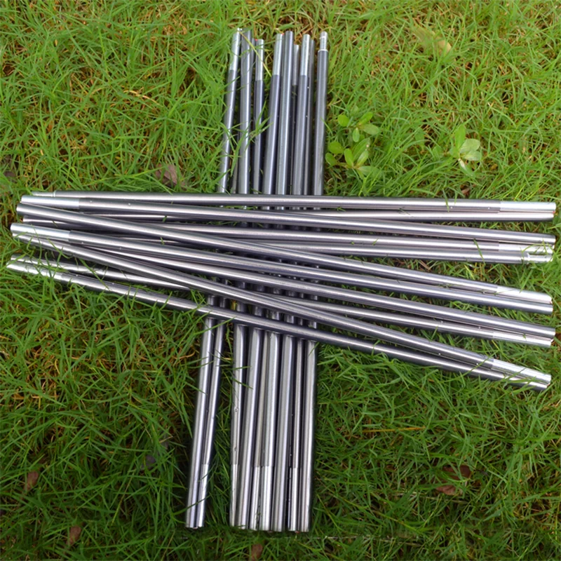 1 PC Camping Tent Pole 11-Folded Rod 8.5mm 3.6m High-Strength Aluminum Tent Pole Camping Equipment Tents Hiking