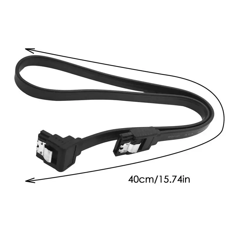 Straight Data Cable Straight Or Right Angle SSD Cables 3.0 Data Cable With Locking Latch For HDD SSD And DVD Drives
