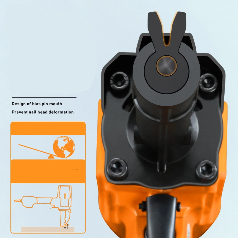 Hot Selling Household Handheld Strong Concrete Wall Framing Metal Plate Powder Actuated Fastening Systems Mute Nail Gun