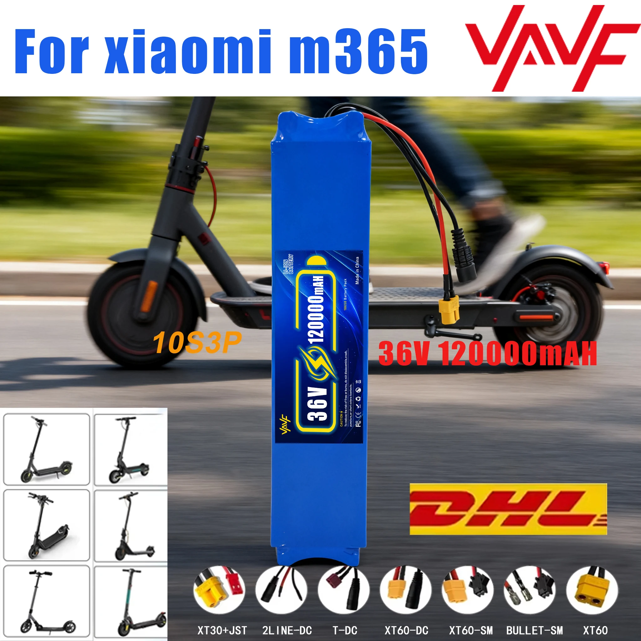 Vavf 10S3P 36V 120A…