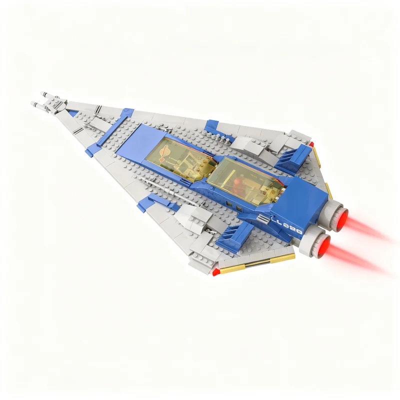 917pcs MOC Vanguard Model Building Blocks Construction Brick Idea Assemble Kids Creative Birthday Education Christmas Gifts Toys