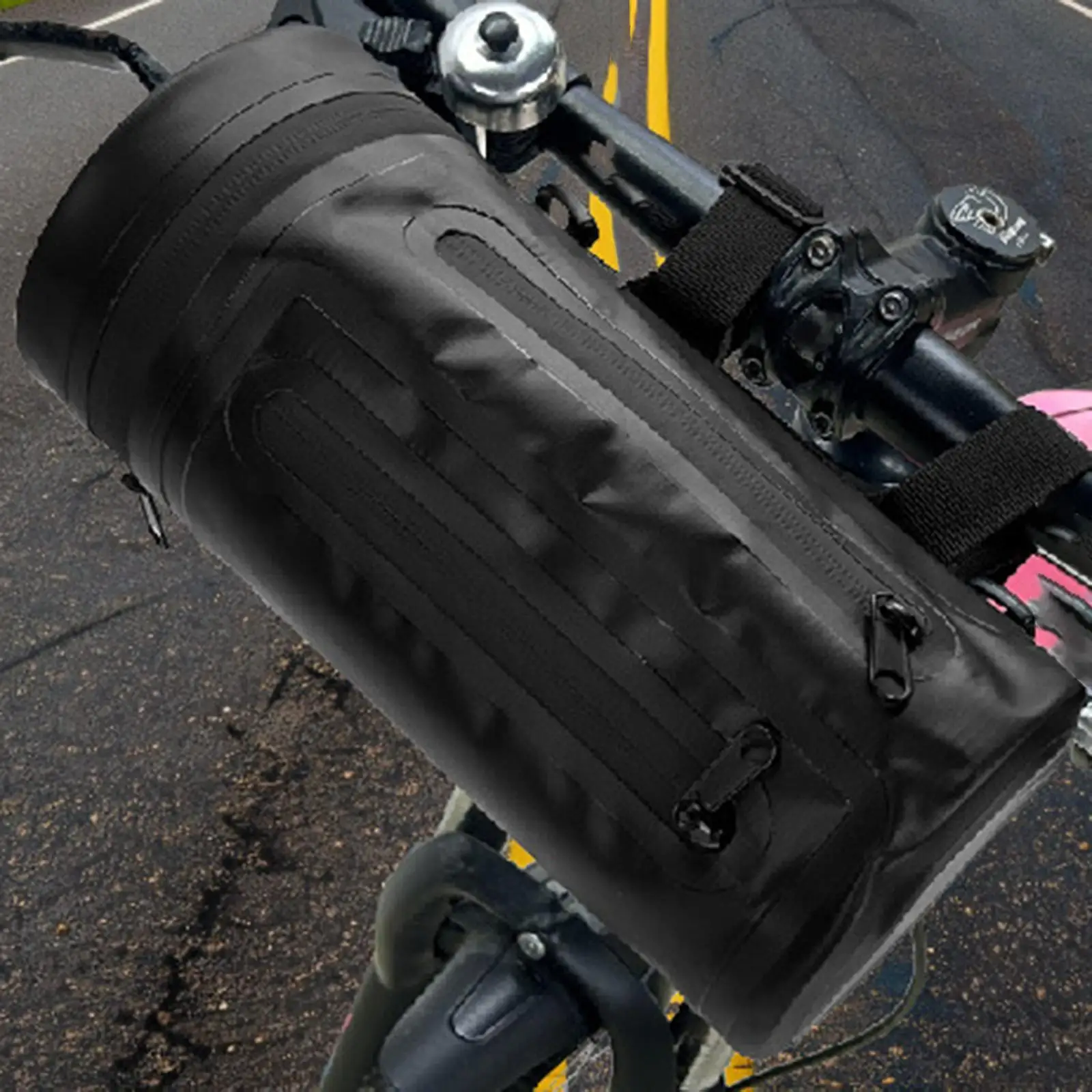 

Сумка на руль велосипеда Передняя сумка для велосипеда Сумка для хранения емкостью 2 л Удобная дорожная сумка на руль велосипеда Сумка на переднюю раму