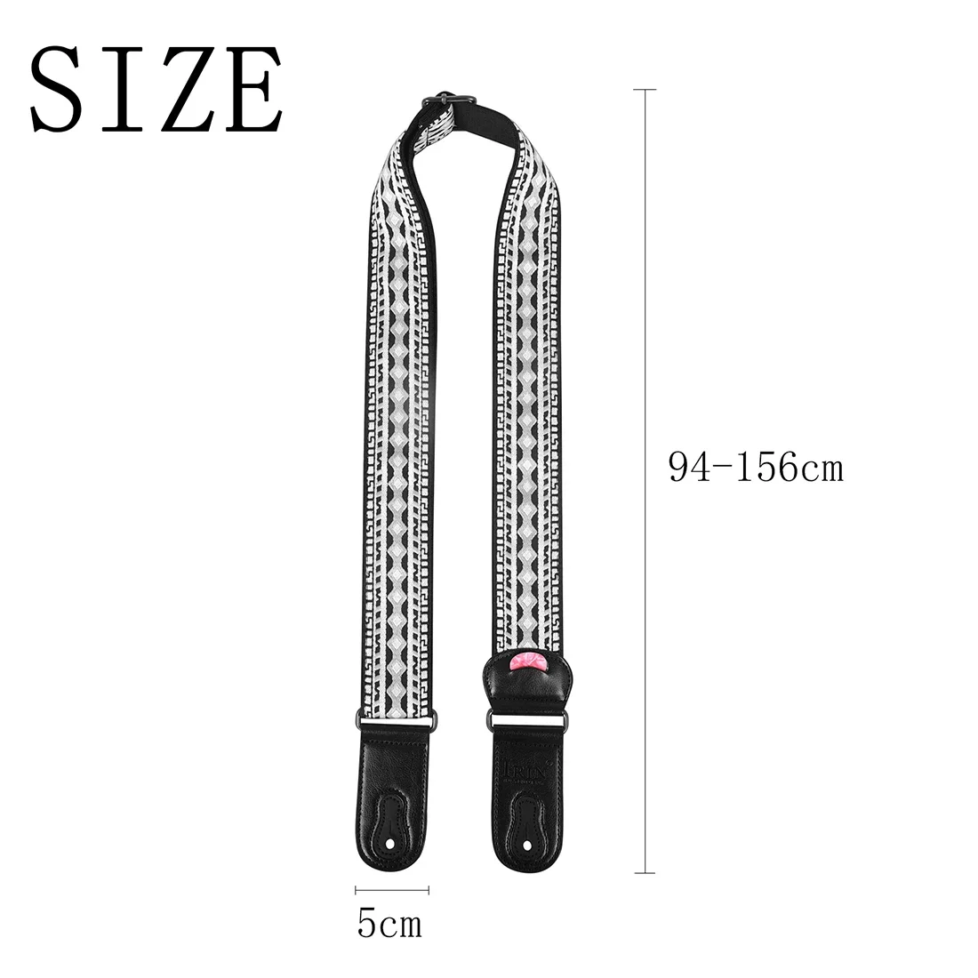 IRIN Guitar Strap Adjustable Ethnic Style Strap Acoustic/Classical/Electric Guitarra Bass Strap Guitar Parts & Accessories