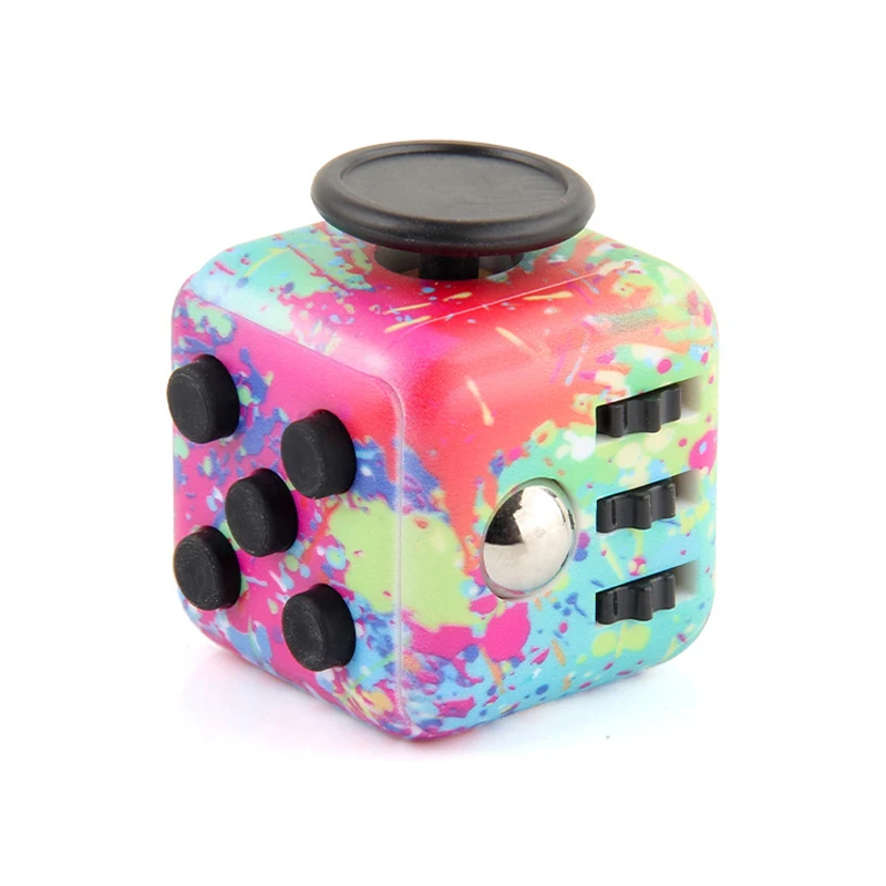 Einfarbige Stressabbau-Würfel - Geeignet zur Drucklinderung, Angstlinderung, Stressabbau für Erwachsene, Anti-Stress-Fidget-Spielzeug – Detail 28
