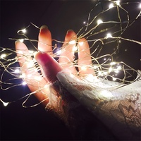 20m/200 LEDs, Fairy String Lights Plug in, Waterproof Silver Wire Firefly, for Wedding,  Flower  Indoor Outdoor Decor