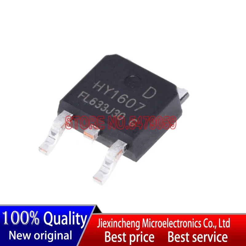 Nouveau original HY1607D HY1607 68V 70A TO252 MOSFET