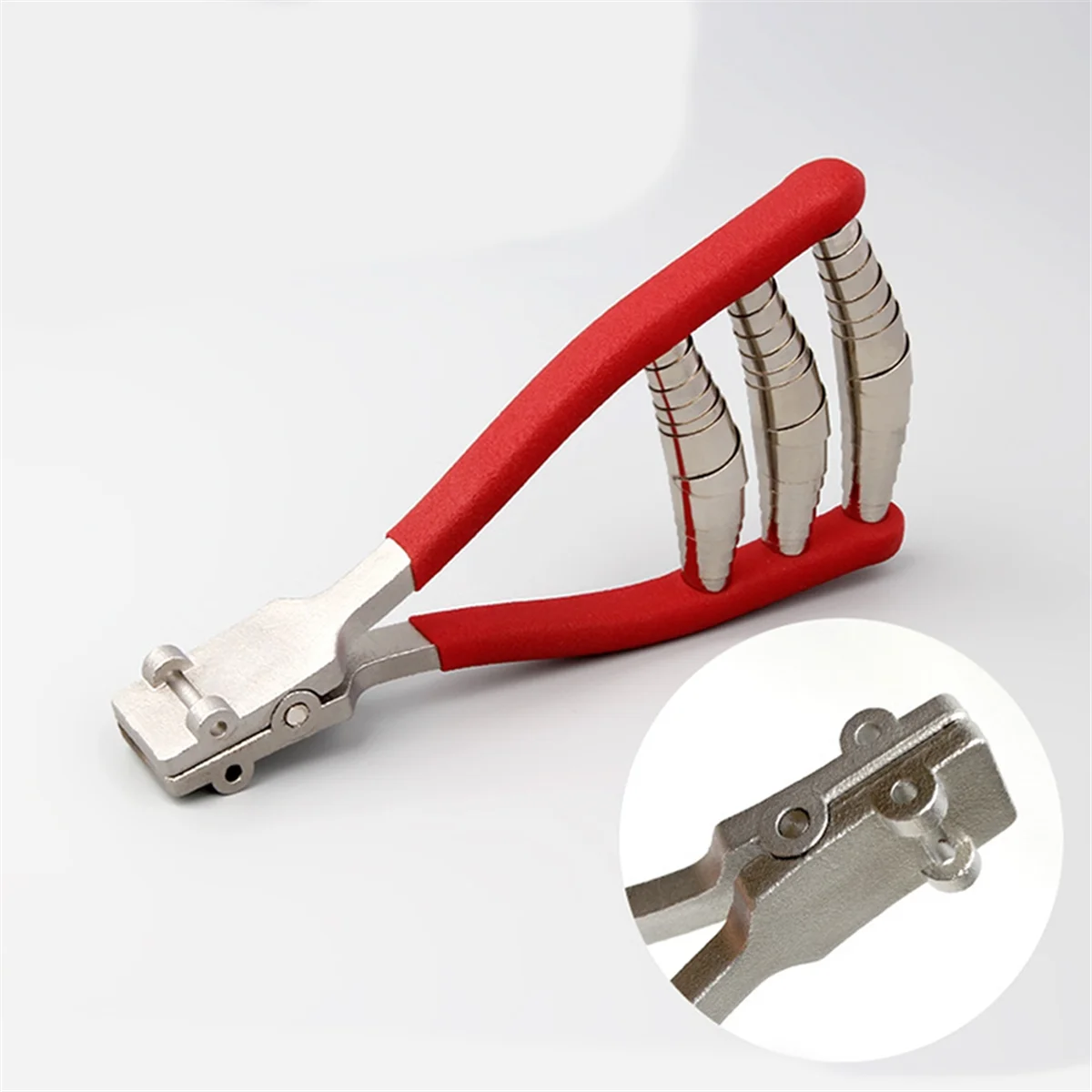 At59 máquina de amarrar começando profissional universal cabeça larga braçadeira para acessórios raquete badminton tênis preto