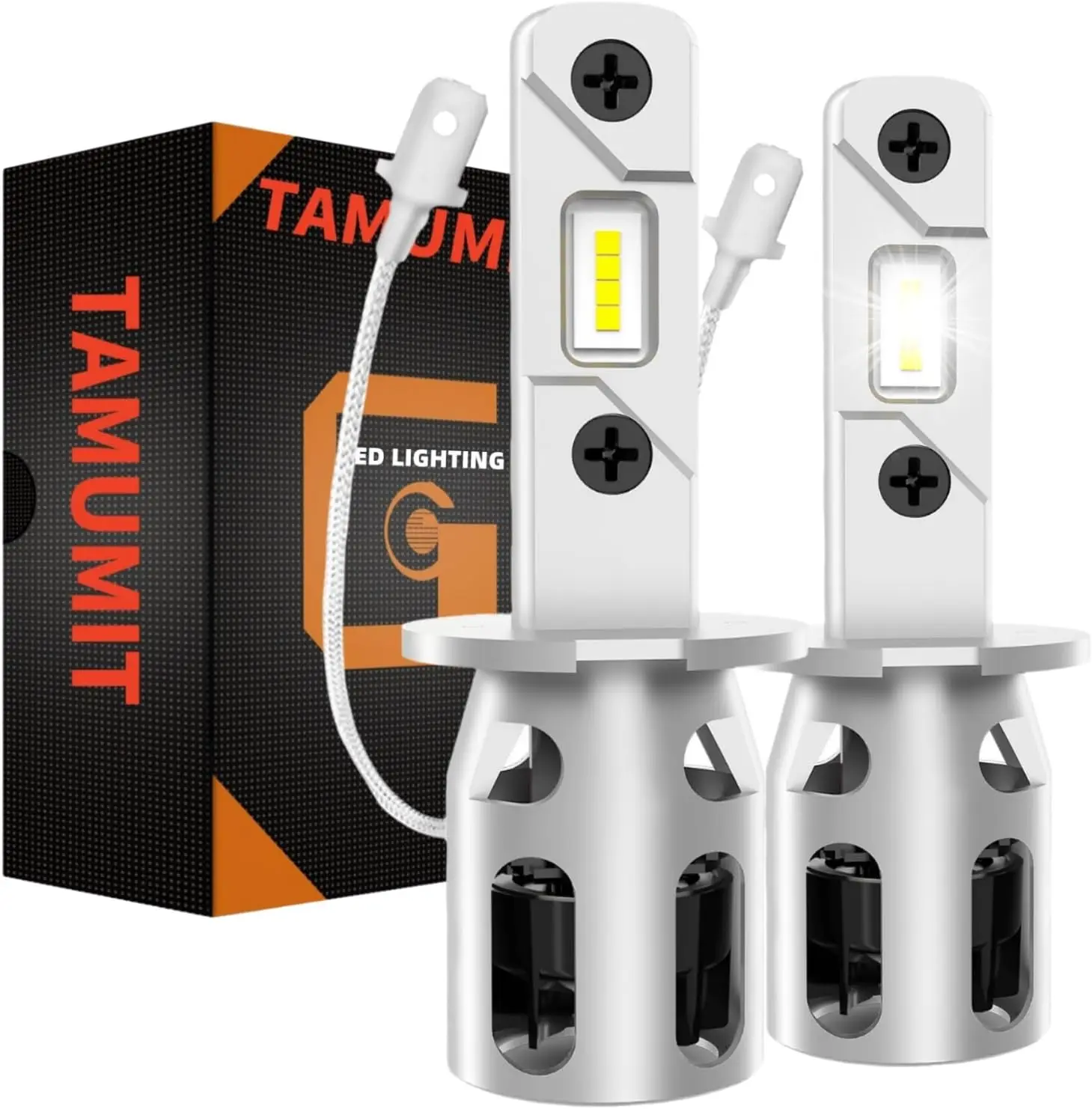 

Модернизированная лампа H3 6500K 20000LM, противотуманная фара с чипом CSP, без адаптера, простая установка, упаковка из 2 шт.