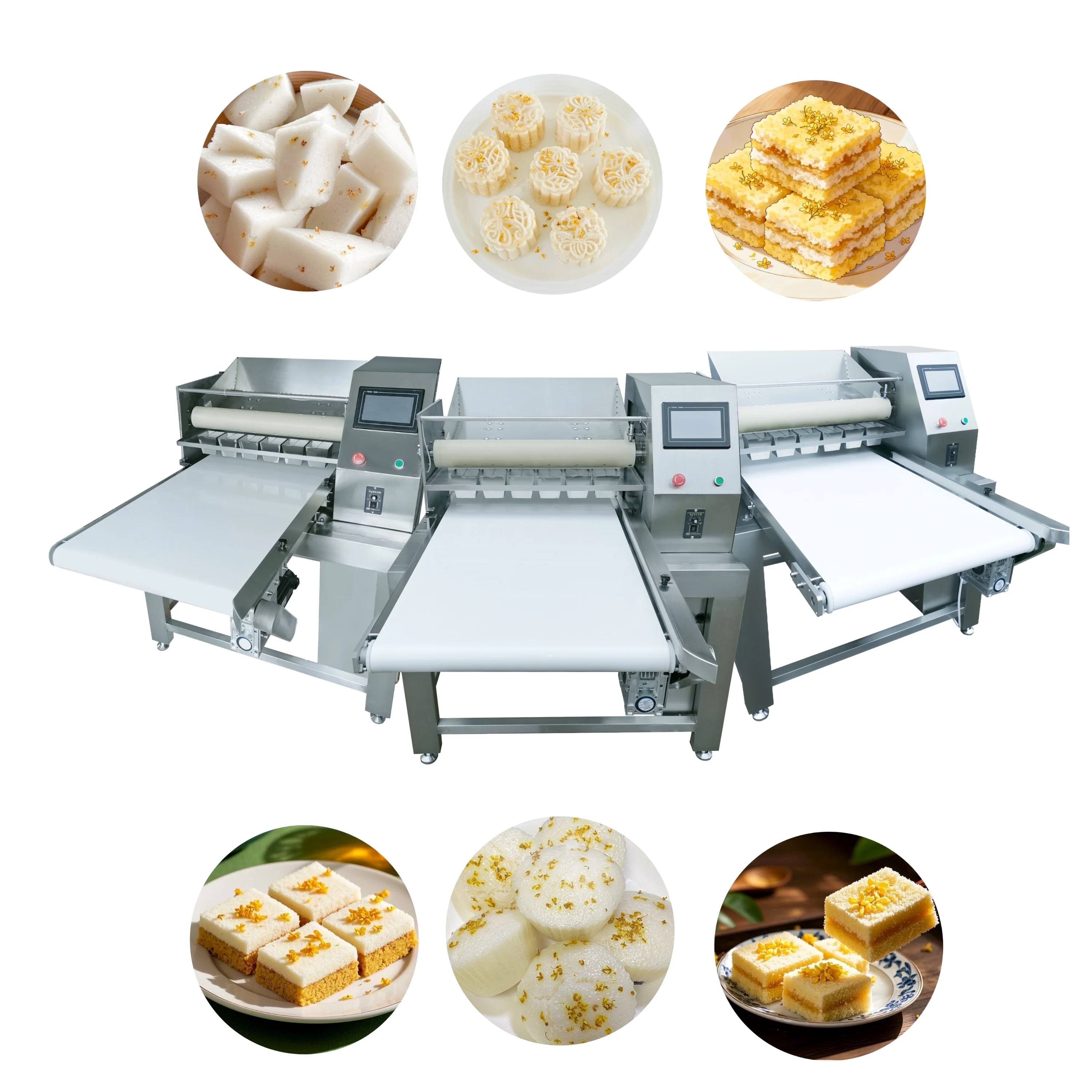 Пищевая фабрика использует машину количественного подачи мясной пасты из нержавеющей стали с регулируемым распылением