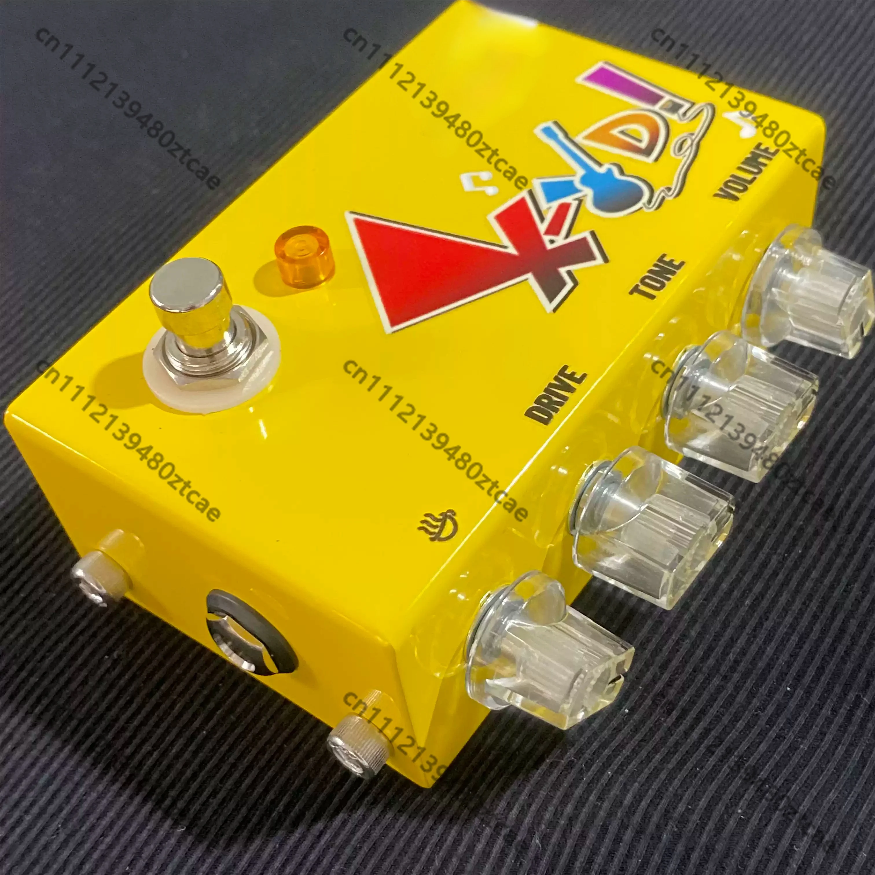 Mini Metal Overdrive Distortion Single Effect Pedal Low Noise Analog Tone Effector Musical Instrument Audio Accessory