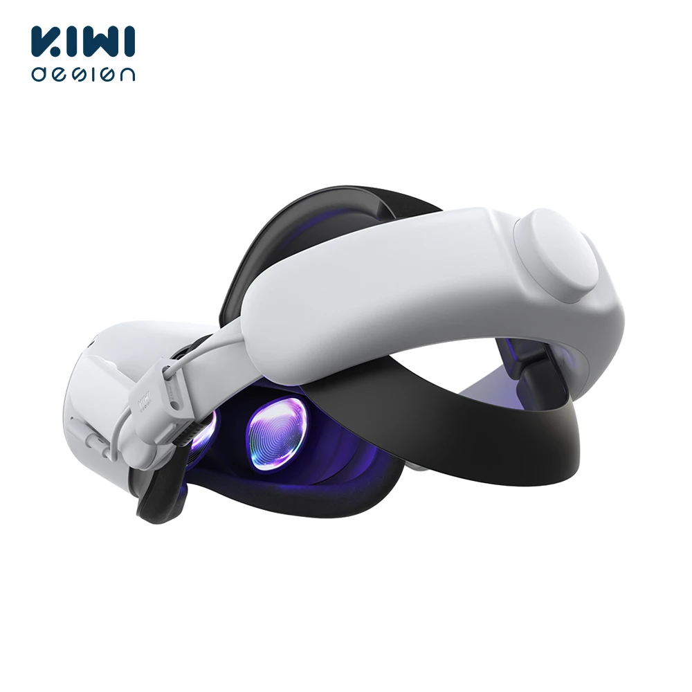 

KIWI design 6400mAh Battery Head Strap For Oculus Quest 2 Power Lasting Comfort Head Strap For Meta Quest 2 VR Accessories