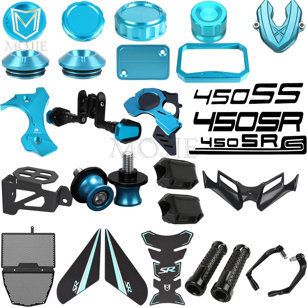 

Handle Lever Keys Cap Radiator Guard Frame Hole Cover For CFMOTO 450SS 450SR 450SR-S 450 SR SS SR-S srs 2022 2023 2024 2025 2026