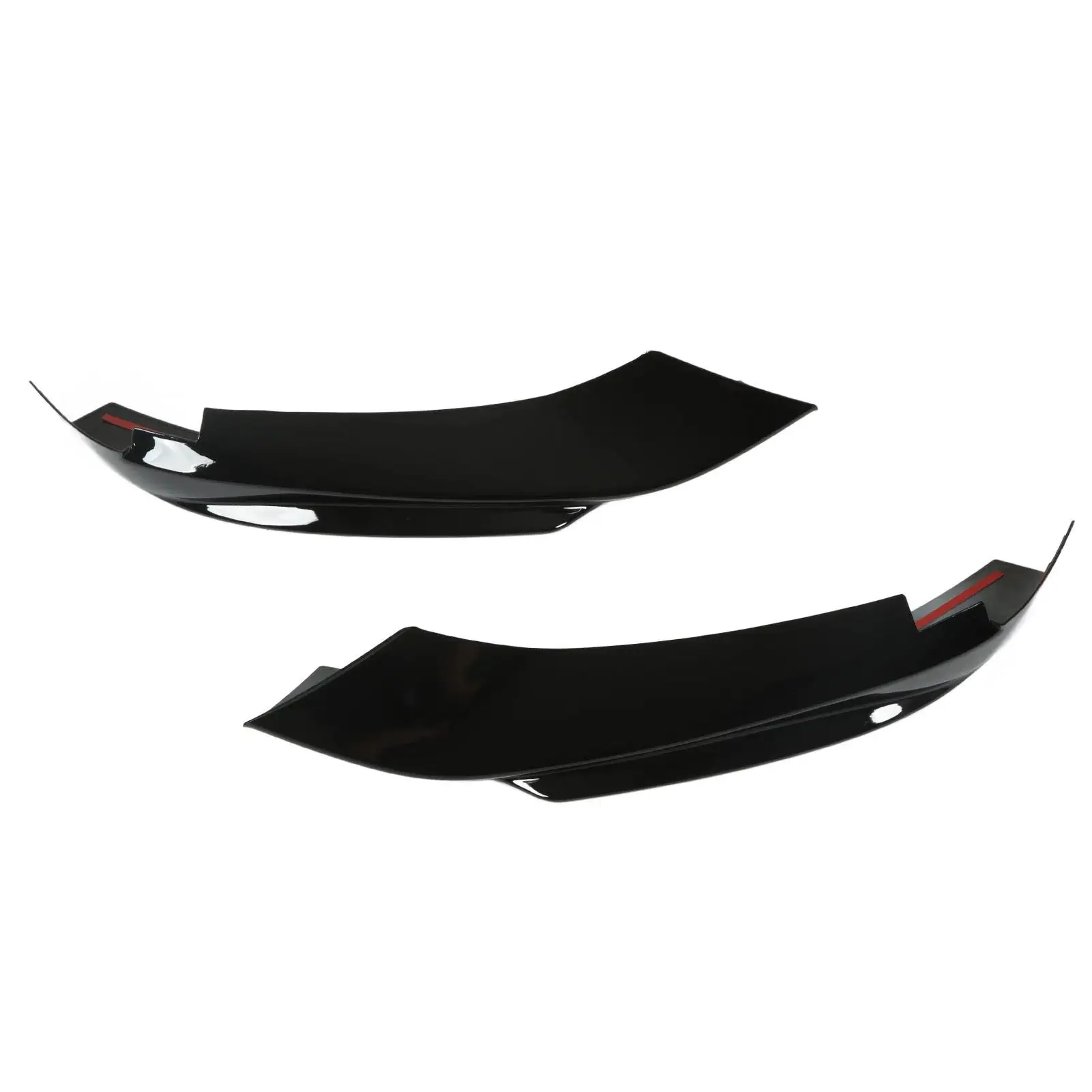 2 pz auto paraurti anteriore diffusore Spoiler Splitter nero lucido sinistro destro per BMW serie 4 F32 F33 F36 M Sport 2014-2020 strumento