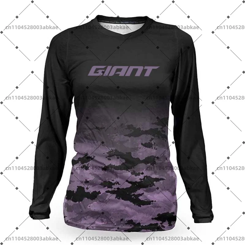 Women's Breathable Long Sleeve Jacket 2025 Outdoor Mountain Motorcycle Sportswear BMX Endurance Shirt for Cycling