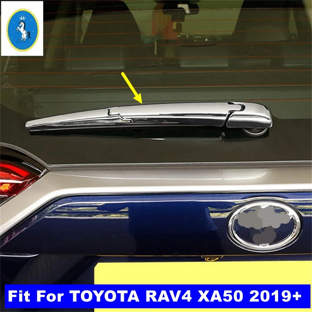 

For TOYOTA RAV4 RAV 4 XA50 2019 2020 2021 2022 2023 2024 Auto Accessories Rear Tail Windshield Window Wiper Decor Cover Trim