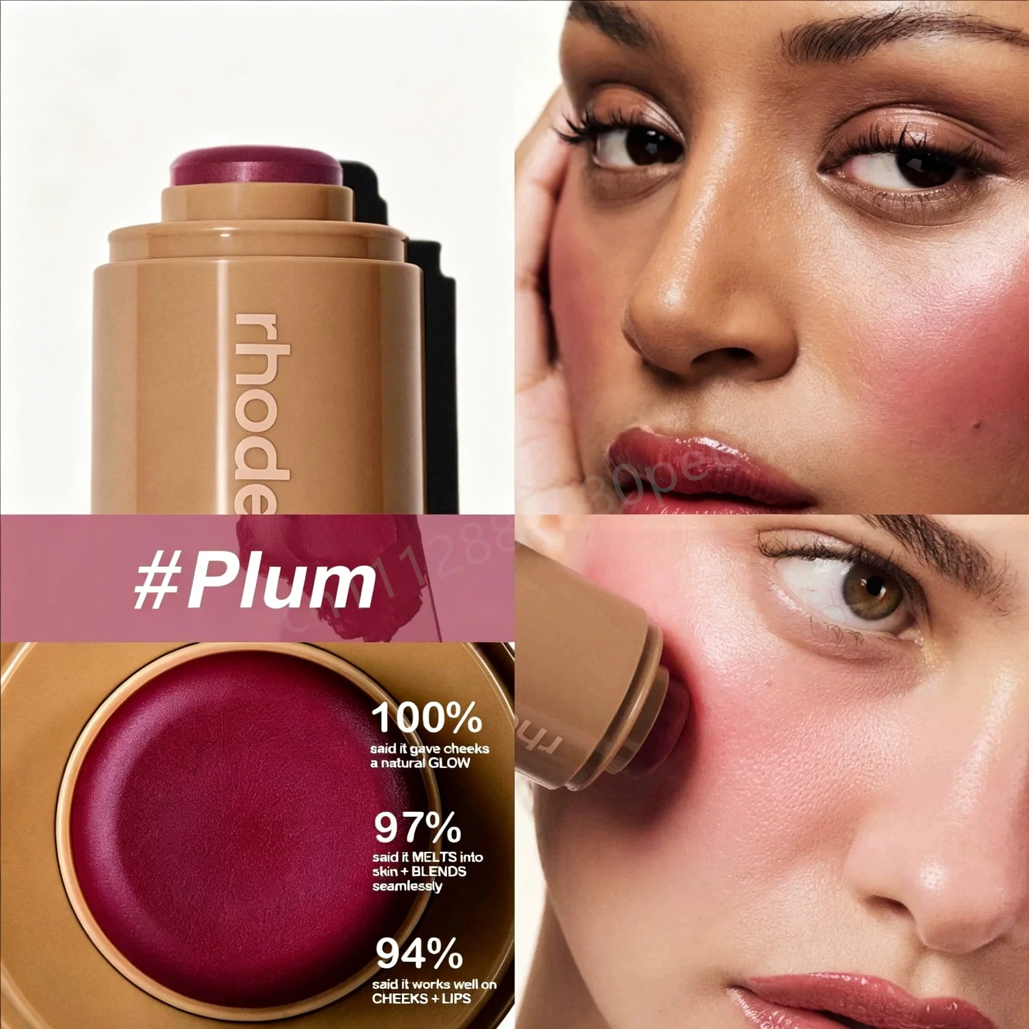 Rhodeskin Contour Stick Waterdichte Bronzer Natuurlijke Finish Neus & Kaaklijn Contouring Zakformaat Cadeau voor Vrouwen Dagelijkse en Feestmake-up