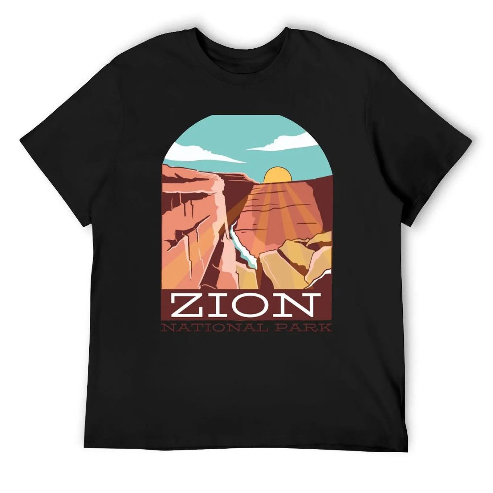 

ZION NATIONAL PARK T-Shirt custom t shirt anime t shirts funny gifts new gifts and t-shirts men graphic t shirts