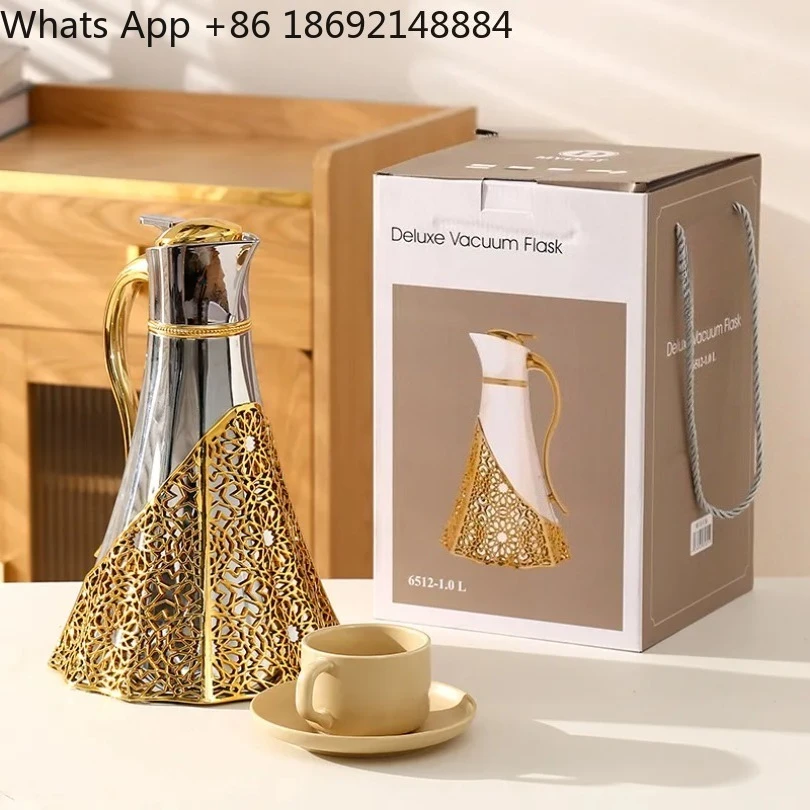 Press-type coffee pot thermal insulation kettle high borosilicate glass liner is available in stock.