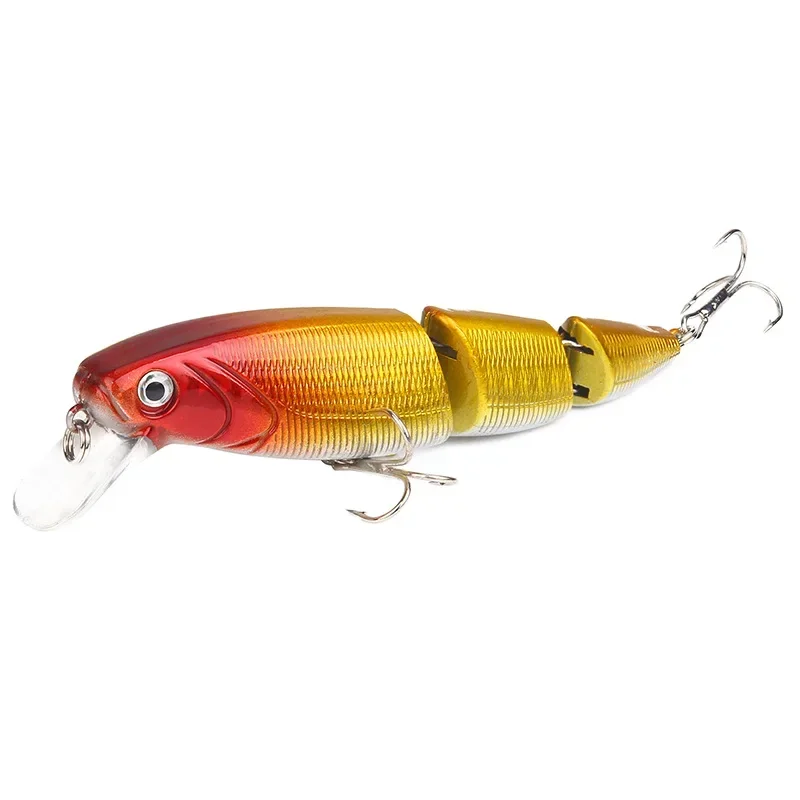 1PCS Wobblers Fishing Lure Multi-section Hard Bait110mm 15g Artificial Bait Minnow Lure Crankbait Perch Carp Fishing Tackle Lure