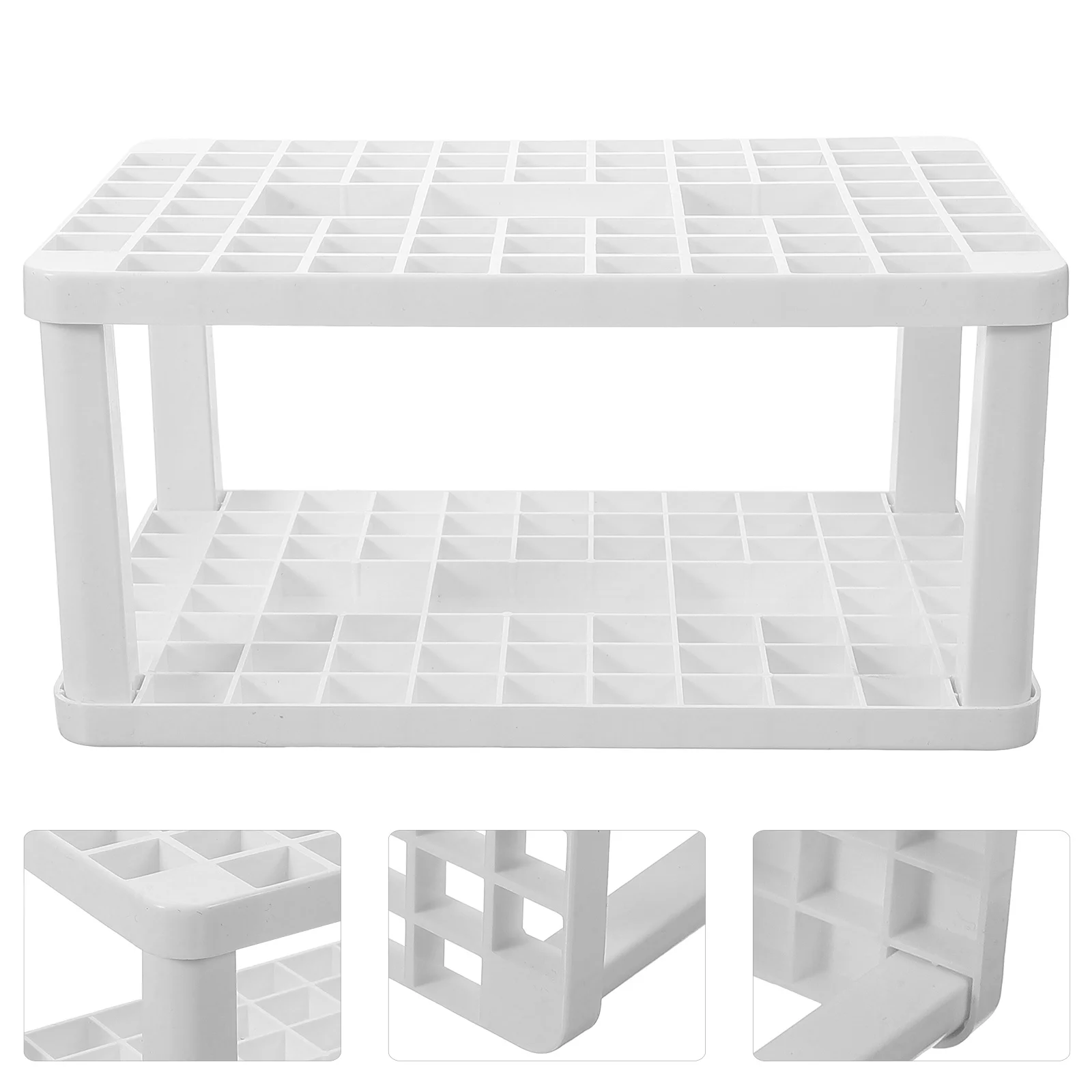 

Makeup Brush Holder Organizer Tabletop Storage For Brushes Lipsticks Pens Cosmetics Desktop Stand Brush Holder Makeup