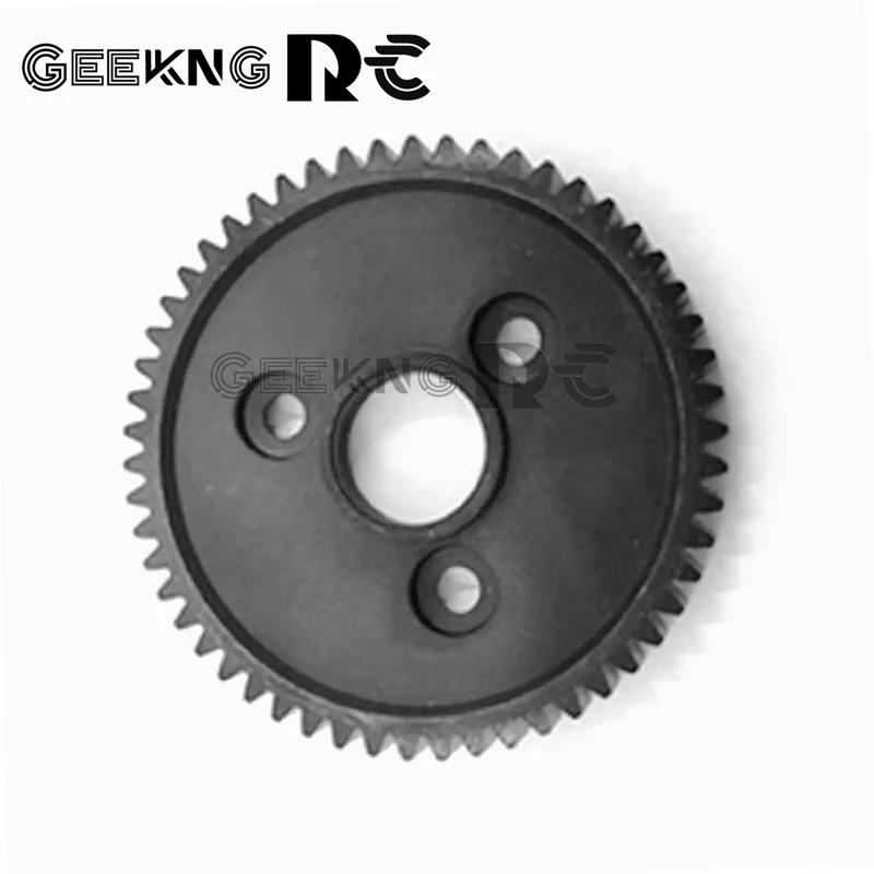 

Hardened Steel Metal Spur Gear 54T 0.8 32P 3956 for 1/10 Slash Stampede VXL Rustler E-Revo T-Maxx Parts