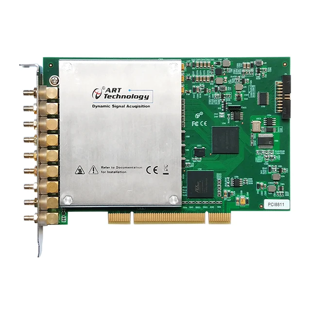 CE Certified PXI8811 24-bit High-precision Dynamic Acquisition Card with 8-channel Synchronous  and 102.4kHz Sampling Rate