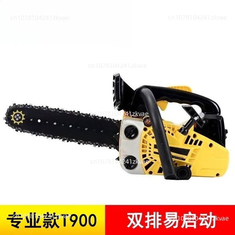 9.3KW 59CC T900 Double Row Easy To Start High-power Light Handheld Chainsaw Household Light Pruning And Logging Saw