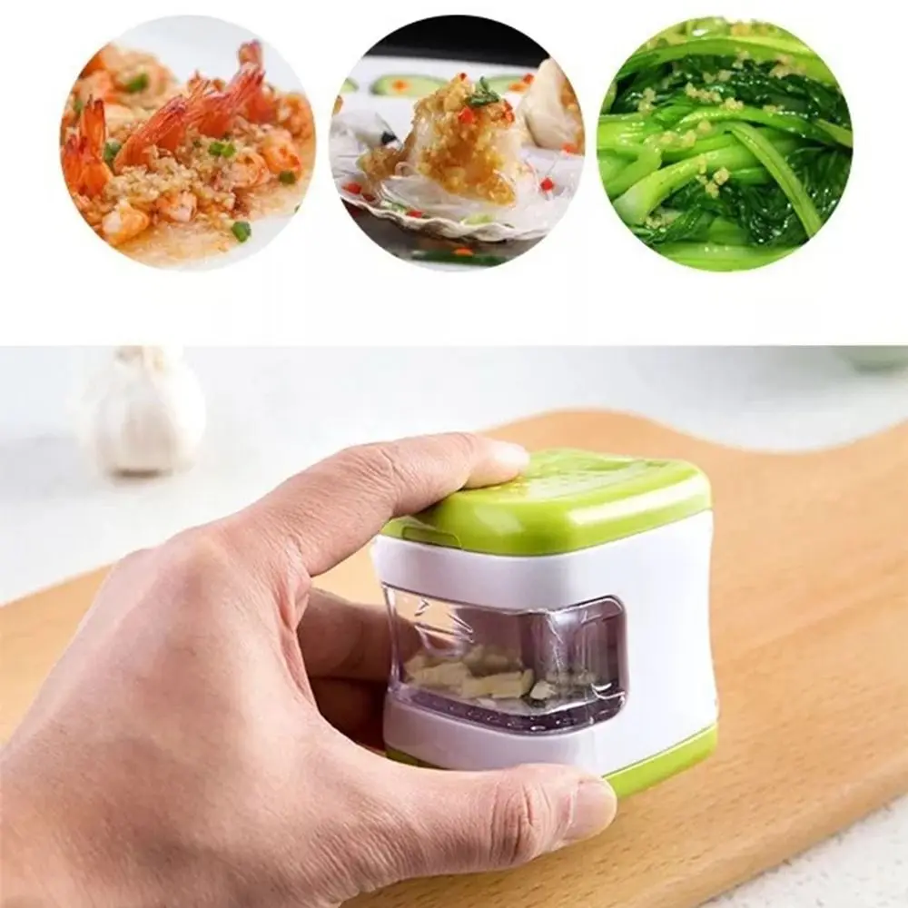 Two-sided Garlic Press Chopper New Multi-purpose Durable Garlic Tools Quickly Garlic Press Crusher Home Kitchen Tools