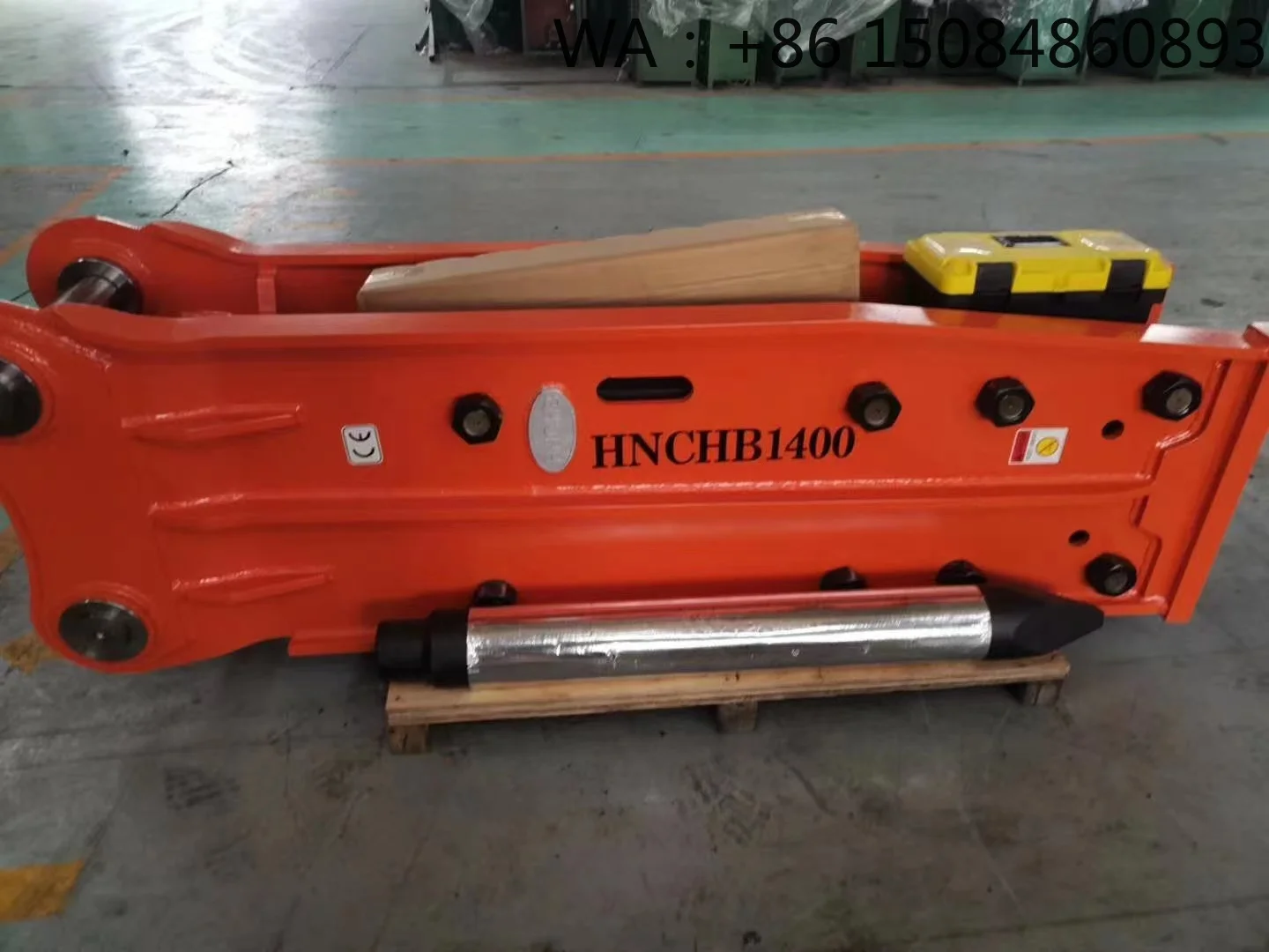 Top Mount Hydraulic Rock Breaker, Complete Pipeline & Chisel Kit For 18-25 Ton Medium Heavy Excavator