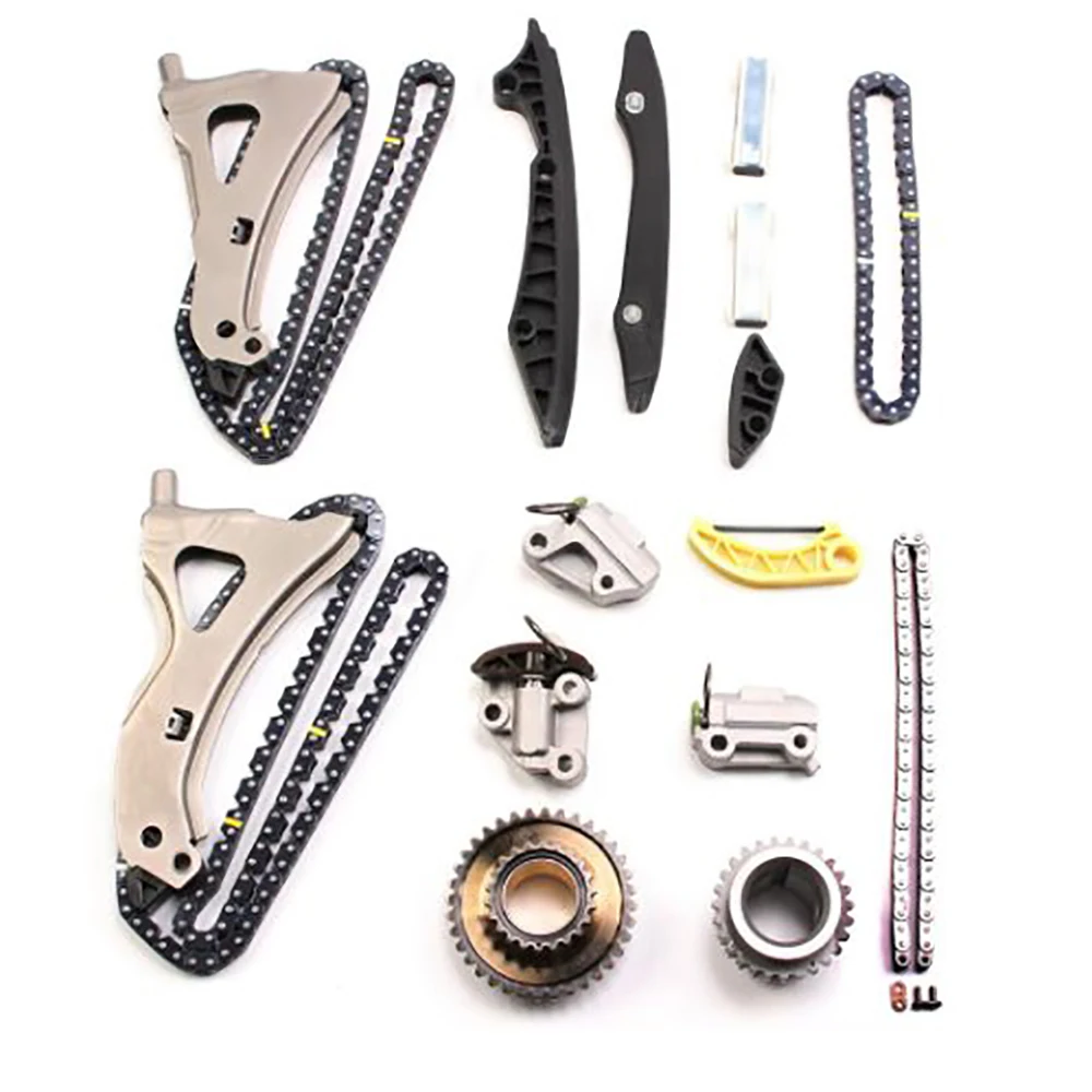 Timing Chain Kit & Camshaft Adjusters Kit For Mercedes-Benz M278 S550 SL550 GL550 GL450 W212 S500 4.7T V8 Engine M278 60009367