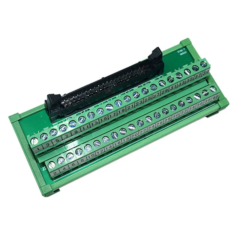Câble IDC 40 broches, connecteur IDC 40 vers bornier, Module adaptateur d'interface de carte de dérivation
