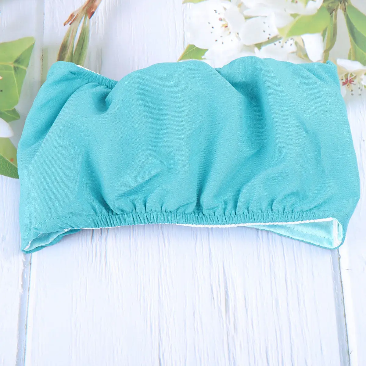 Pet Dog Male Physiological Pants Washable Puppy Diaper Sanitary Shorts Green Size L Dog Diapers Prevent Urine Stains Odor