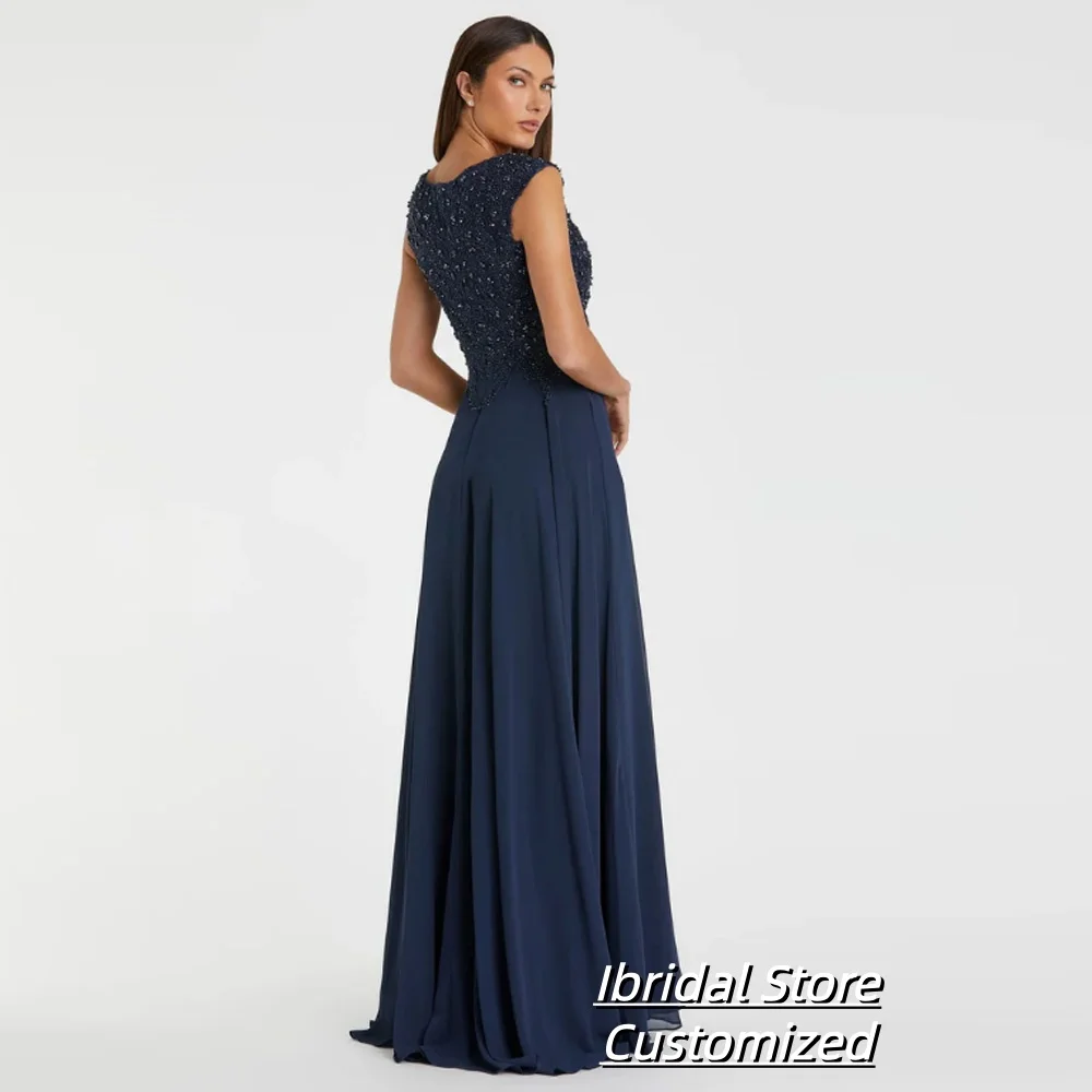 Chiffon Mother Of The Groom Dress Cap Sleeves Floor Length Simple Guest Party Gown For Weddings A Line Vestido De Fiesta image 5